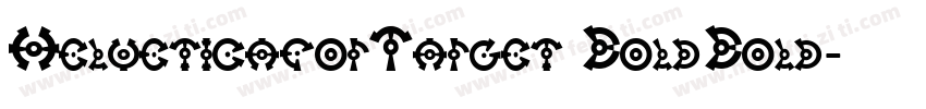 HelveticaforTarget BoldBold字体转换